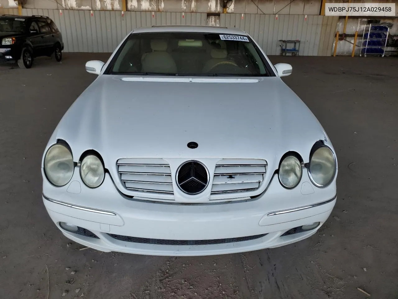 2002 Mercedes-Benz Cl 500 VIN: WDBPJ75J12A029458 Lot: 62533744