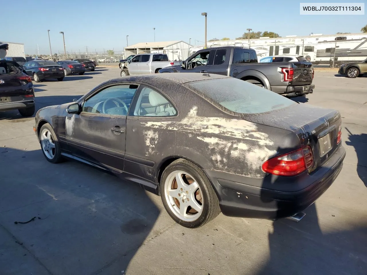 2002 Mercedes-Benz Clk 430 VIN: WDBLJ70G32T111304 Lot: 73843804