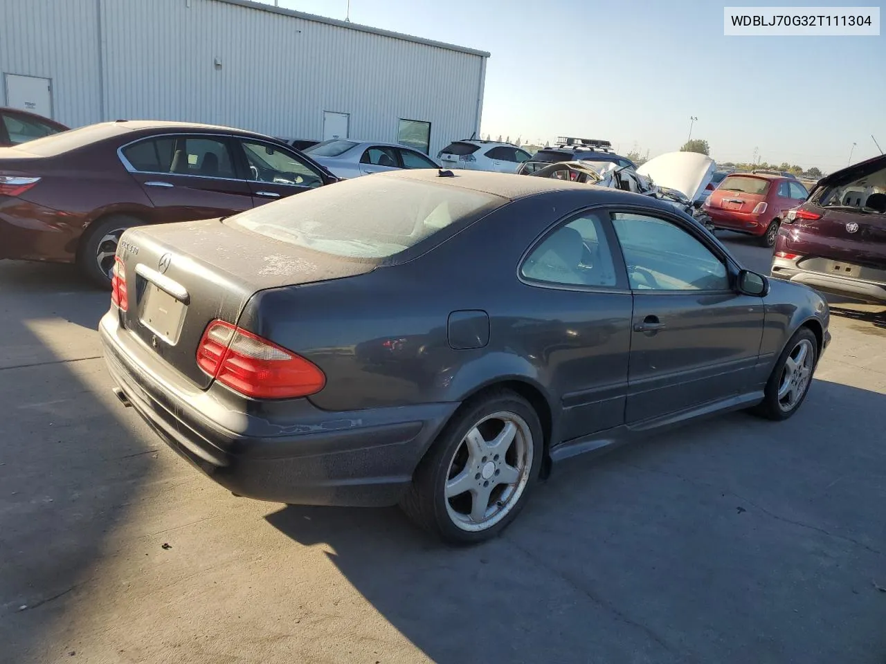 2002 Mercedes-Benz Clk 430 VIN: WDBLJ70G32T111304 Lot: 73843804