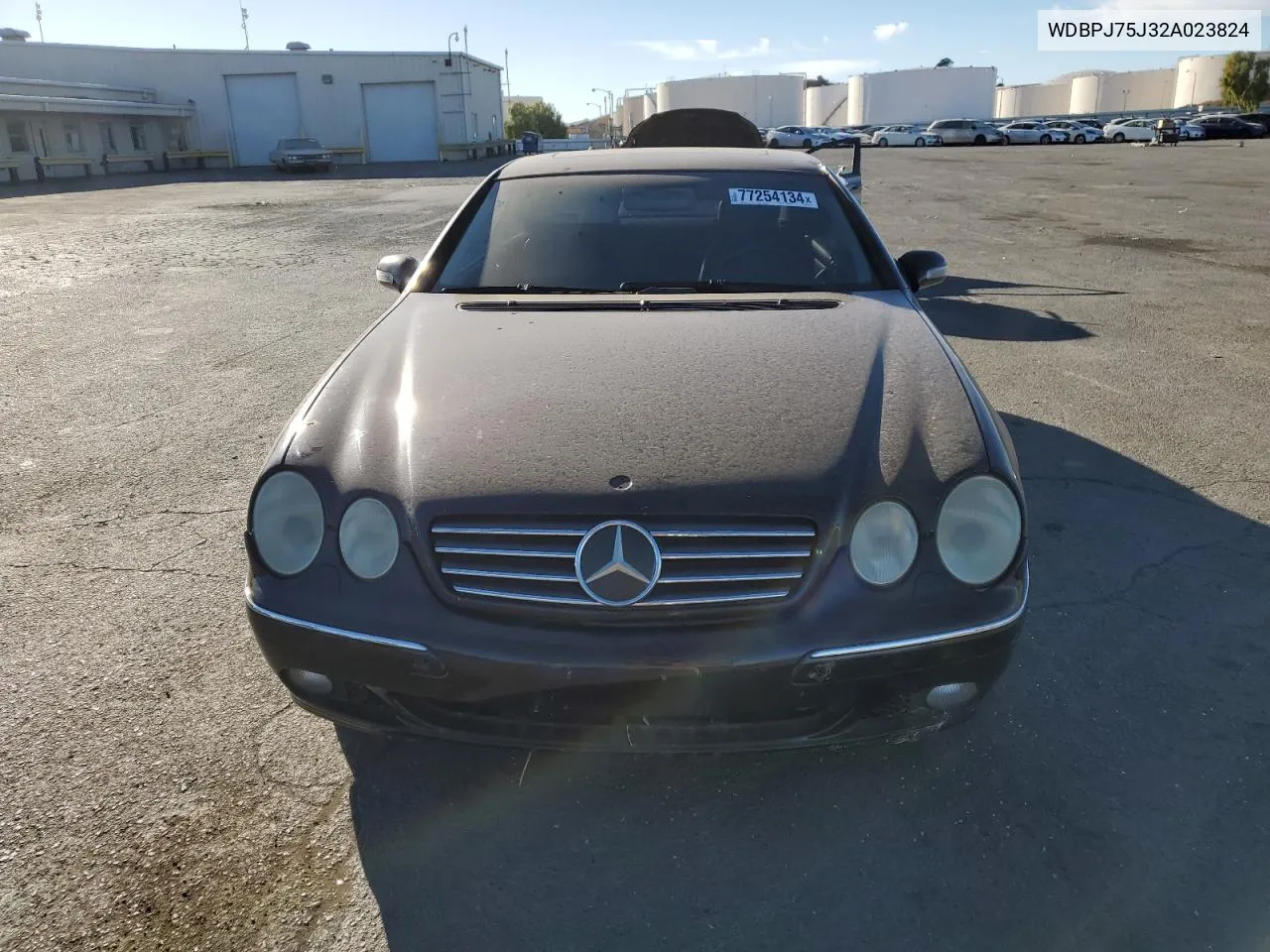 2002 Mercedes-Benz Cl 500 VIN: WDBPJ75J32A023824 Lot: 77254134