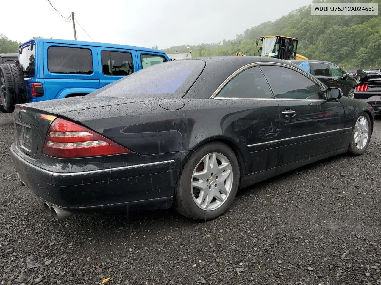 2002 Mercedes-Benz Cl 500 VIN: WDBPJ75J12A024650 Lot: 80916174