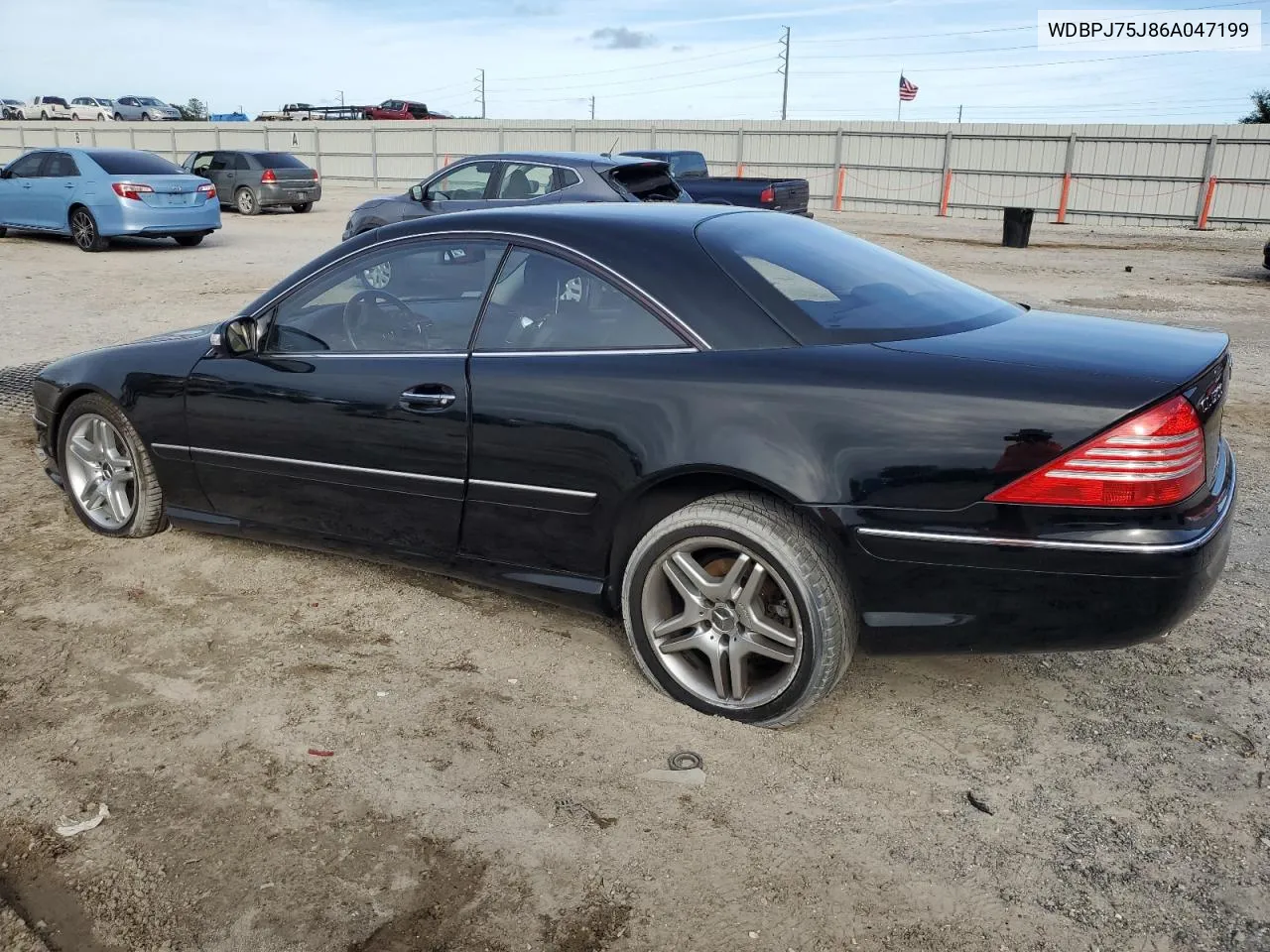 2006 Mercedes-Benz Cl 500 VIN: WDBPJ75J86A047199 Lot: 79917354