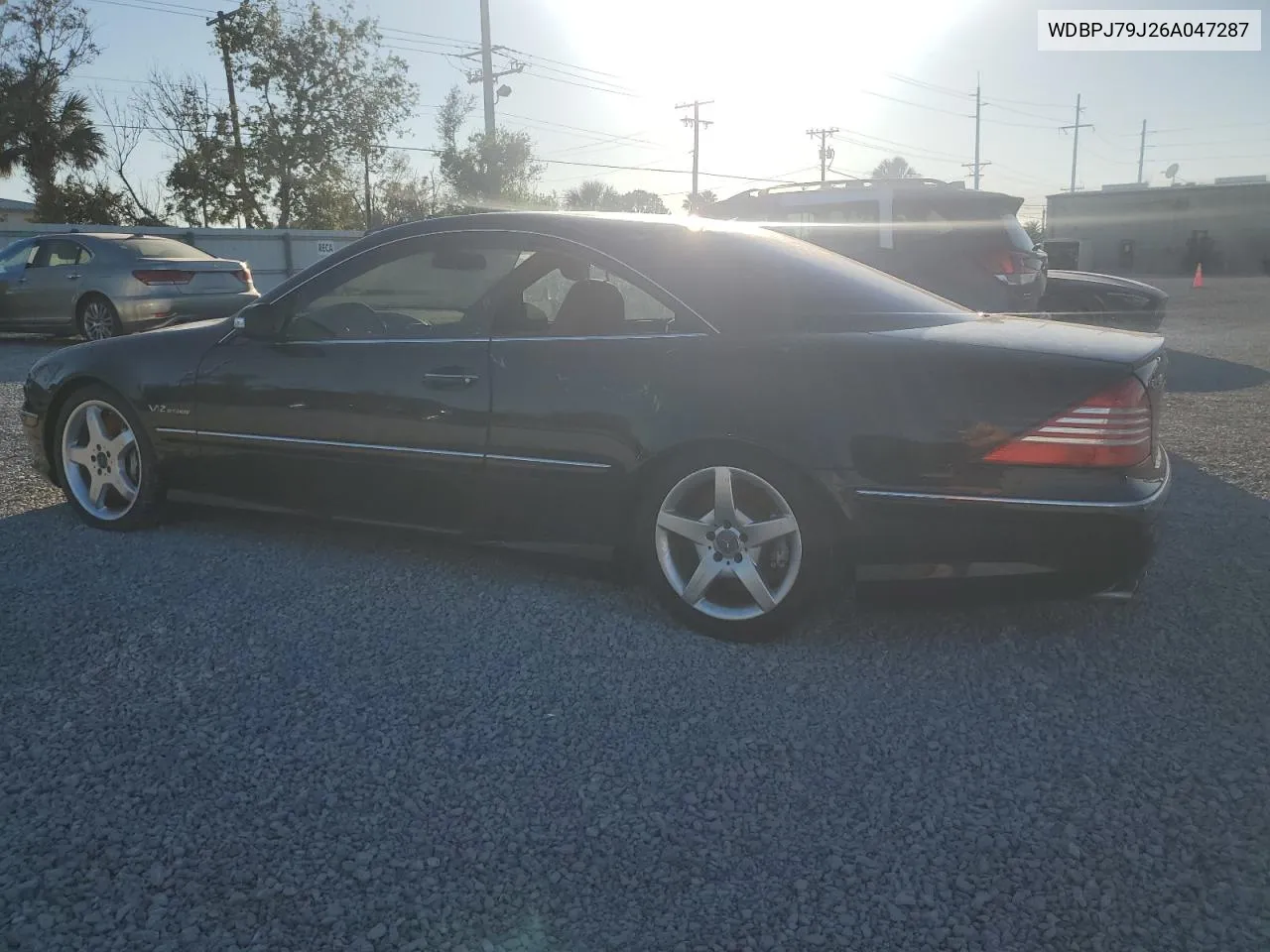 2006 Mercedes-Benz Cl 65 Amg VIN: WDBPJ79J26A047287 Lot: 80087014