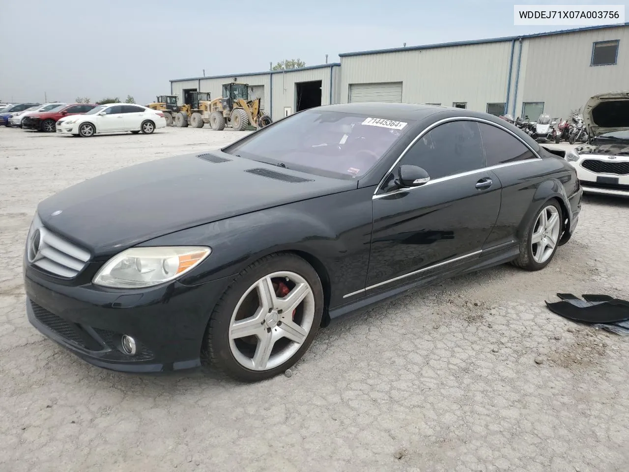 2007 Mercedes-Benz Cl 550 VIN: WDDEJ71X07A003756 Lot: 71445364