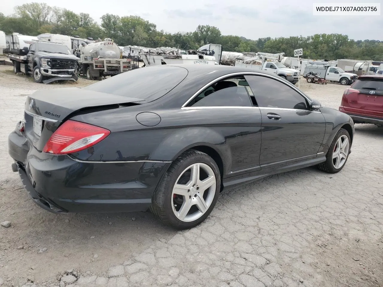 2007 Mercedes-Benz Cl 550 VIN: WDDEJ71X07A003756 Lot: 71445364