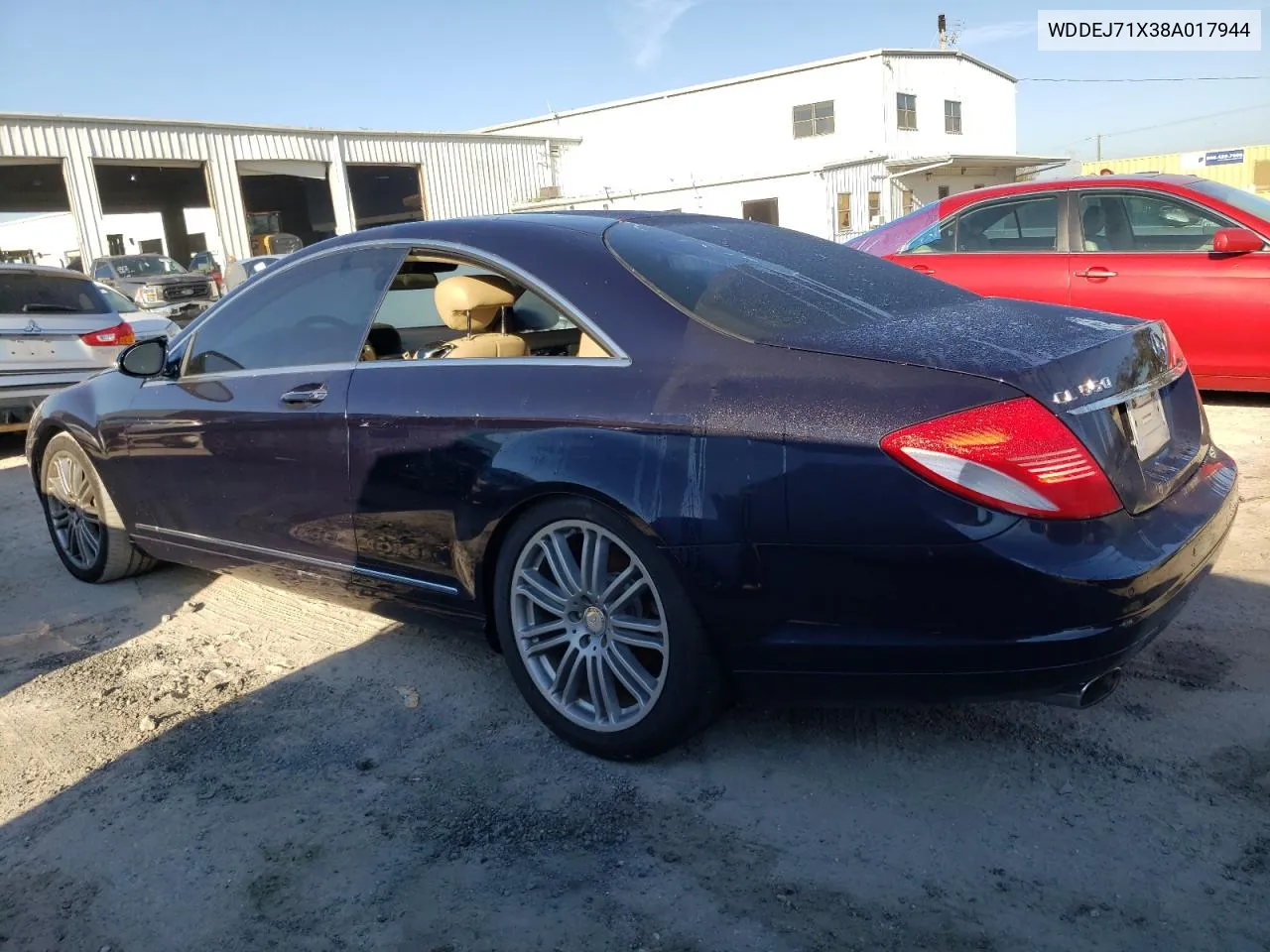 2008 Mercedes-Benz Cl 550 VIN: WDDEJ71X38A017944 Lot: 77837624