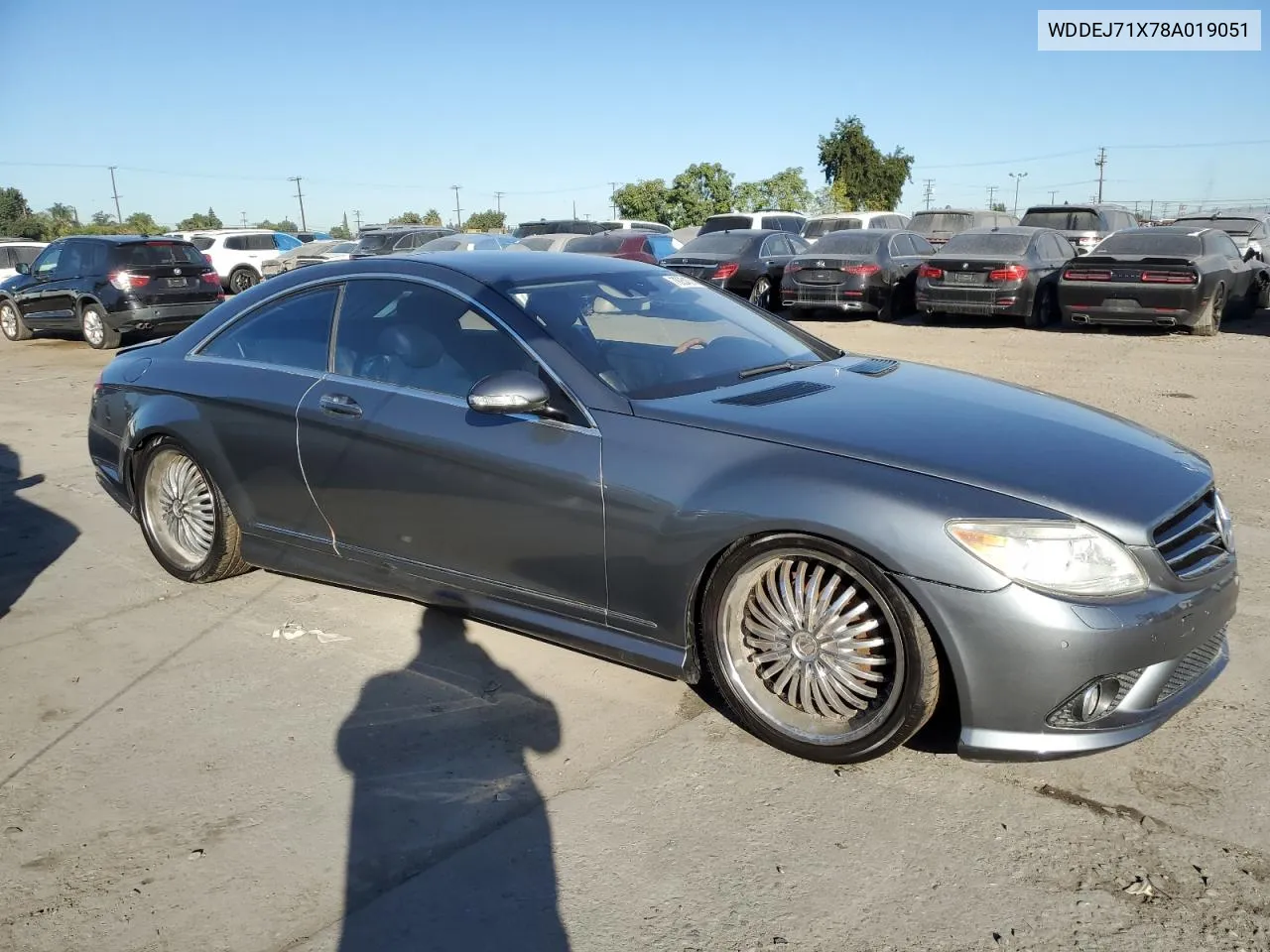 2008 Mercedes-Benz Cl 550 VIN: WDDEJ71X78A019051 Lot: 79254574