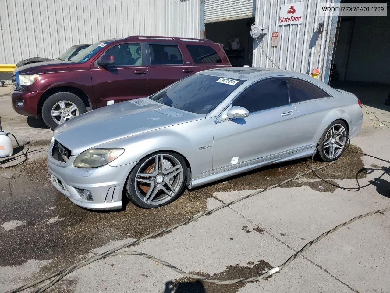 2008 Mercedes-Benz Cl 63 Amg VIN: WDDEJ77X78A014729 Lot: 79875954