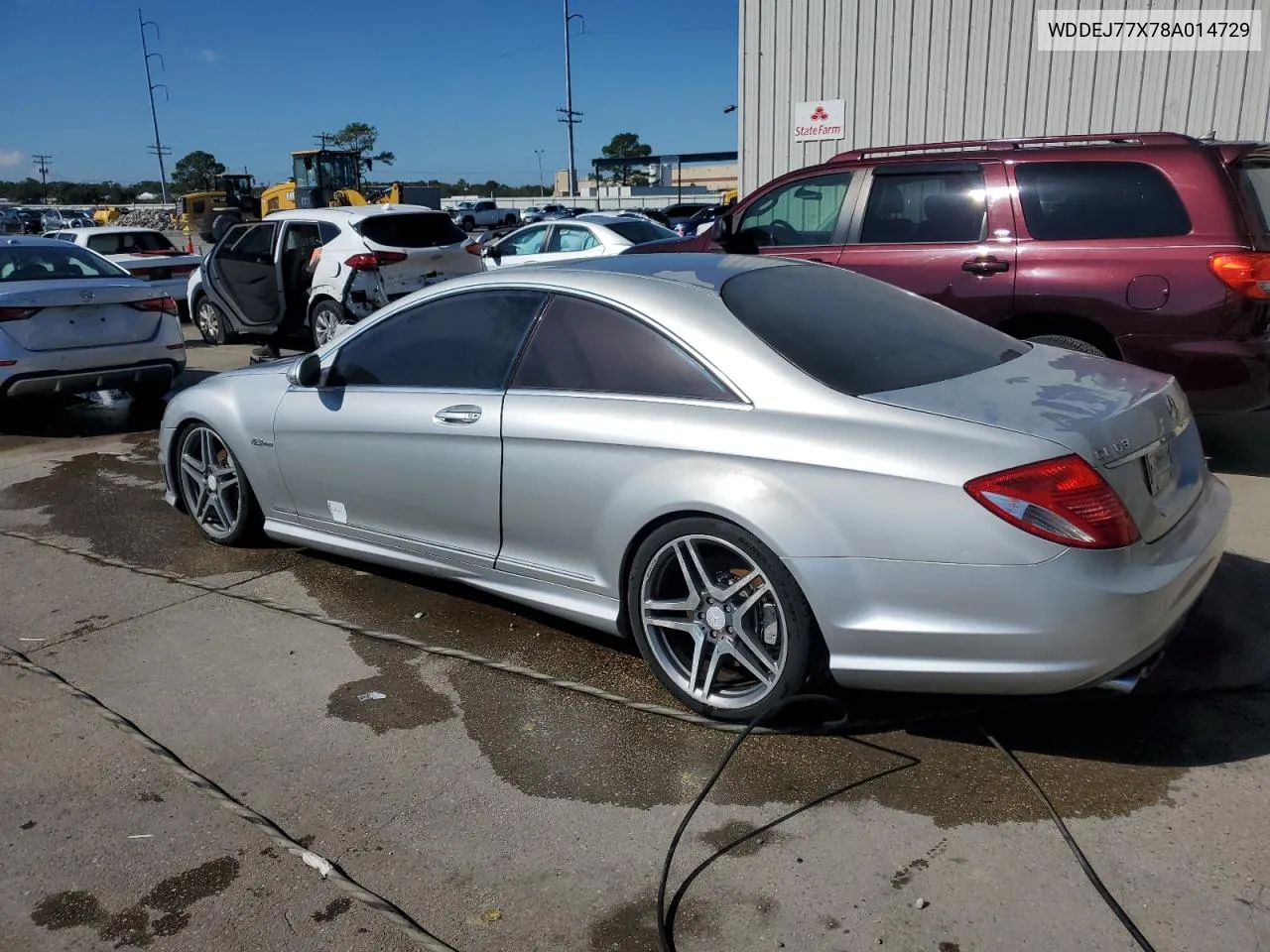 2008 Mercedes-Benz Cl 63 Amg VIN: WDDEJ77X78A014729 Lot: 79875954