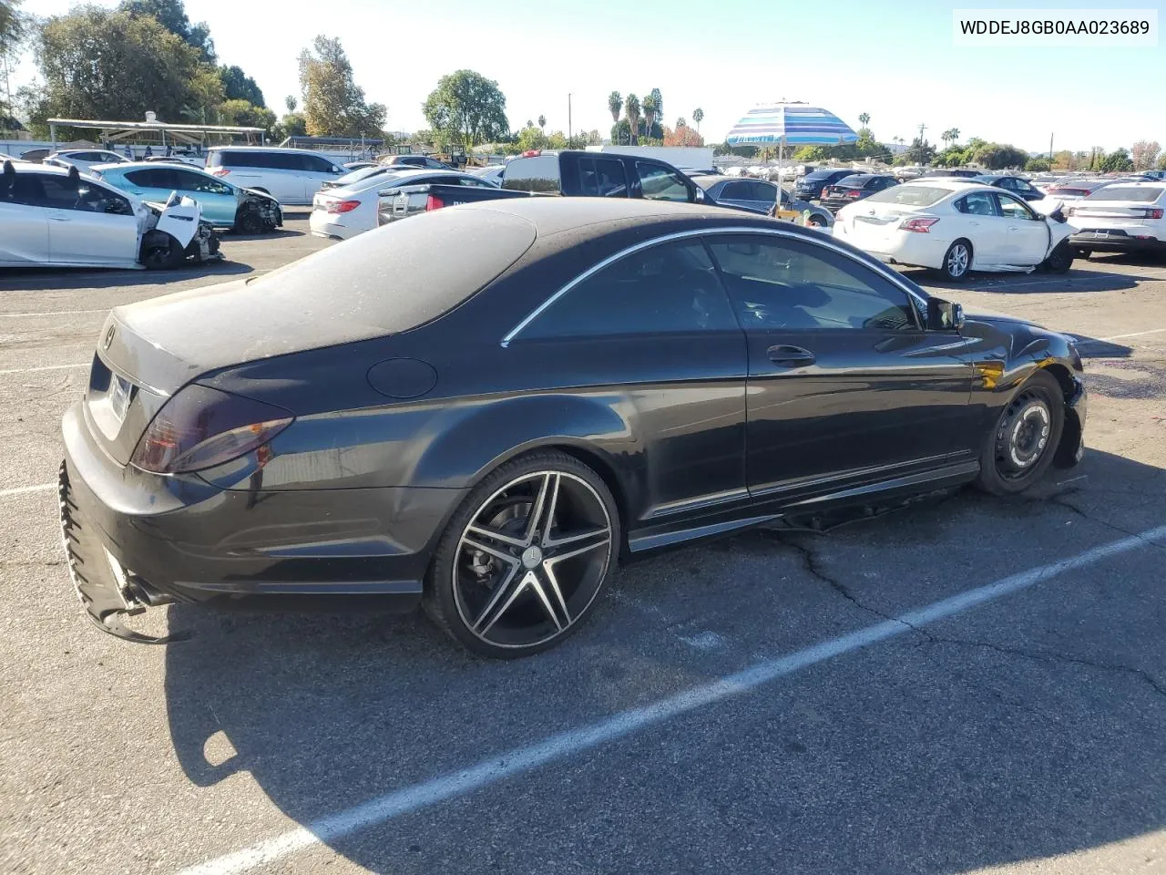 2010 Mercedes-Benz Cl 550 4Matic VIN: WDDEJ8GB0AA023689 Lot: 80071654