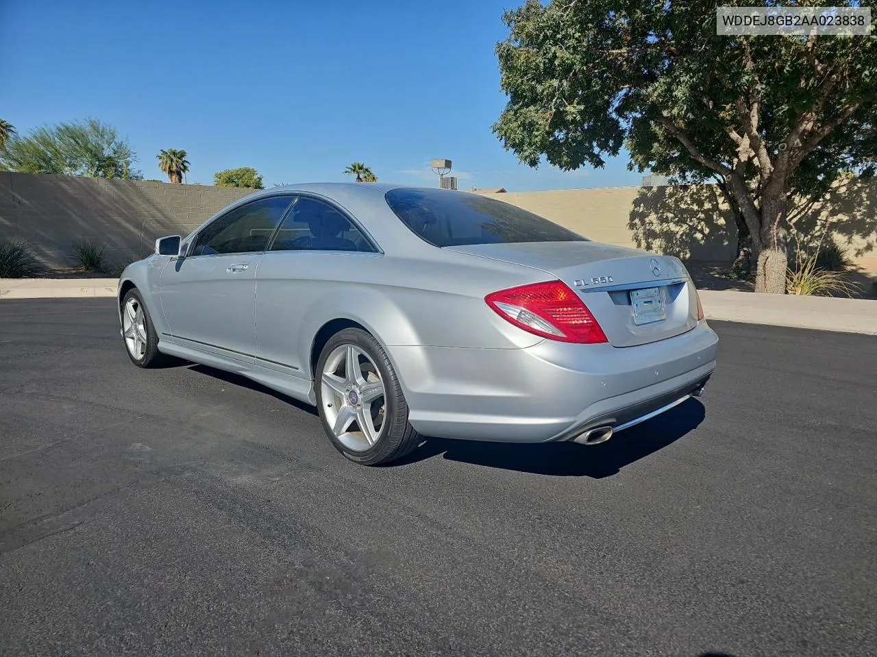 2010 Mercedes-Benz Cl 550 4Ma VIN: WDDEJ8GB2AA023838 Lot: 80712464