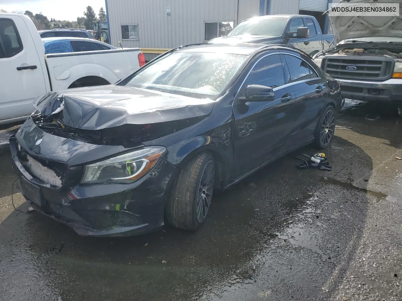 2014 Mercedes-Benz Cla 250 VIN: WDDSJ4EB3EN034862 Lot: 40475864