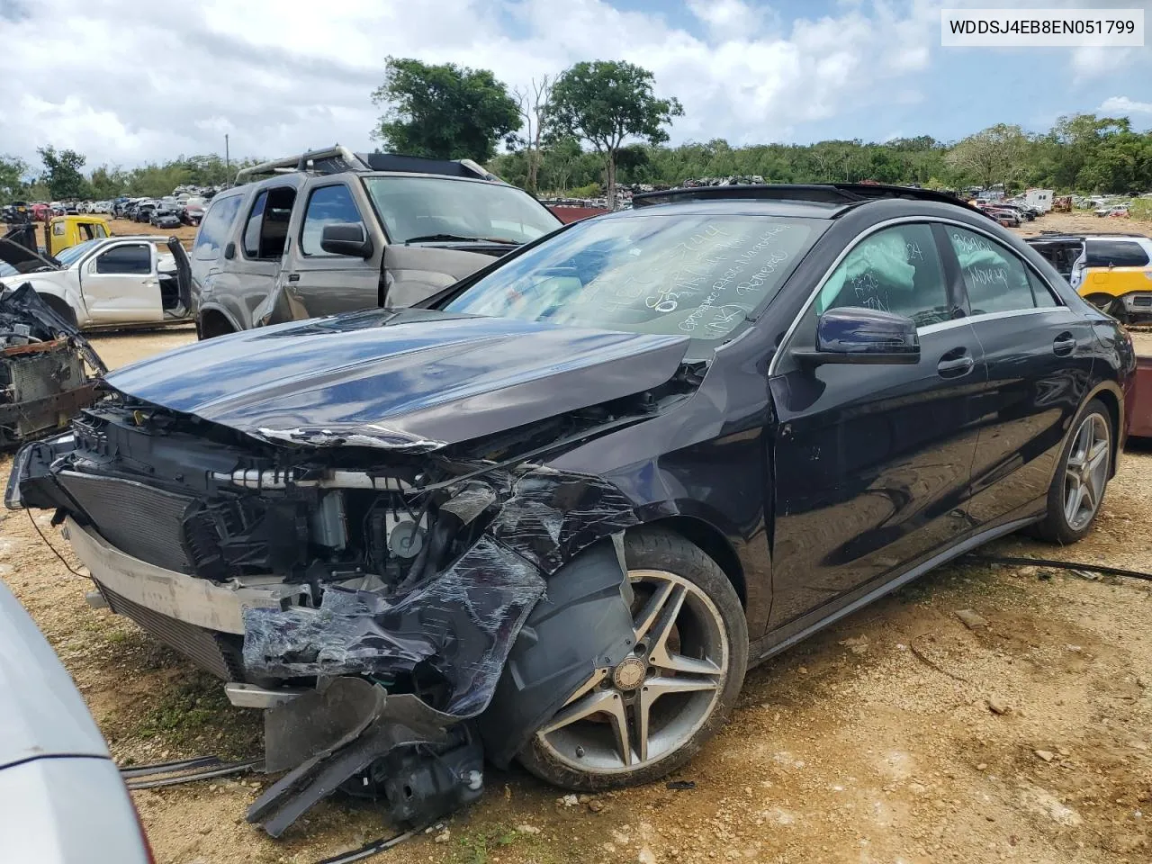 2014 Mercedes-Benz Cla 250 VIN: WDDSJ4EB8EN051799 Lot: 48733744