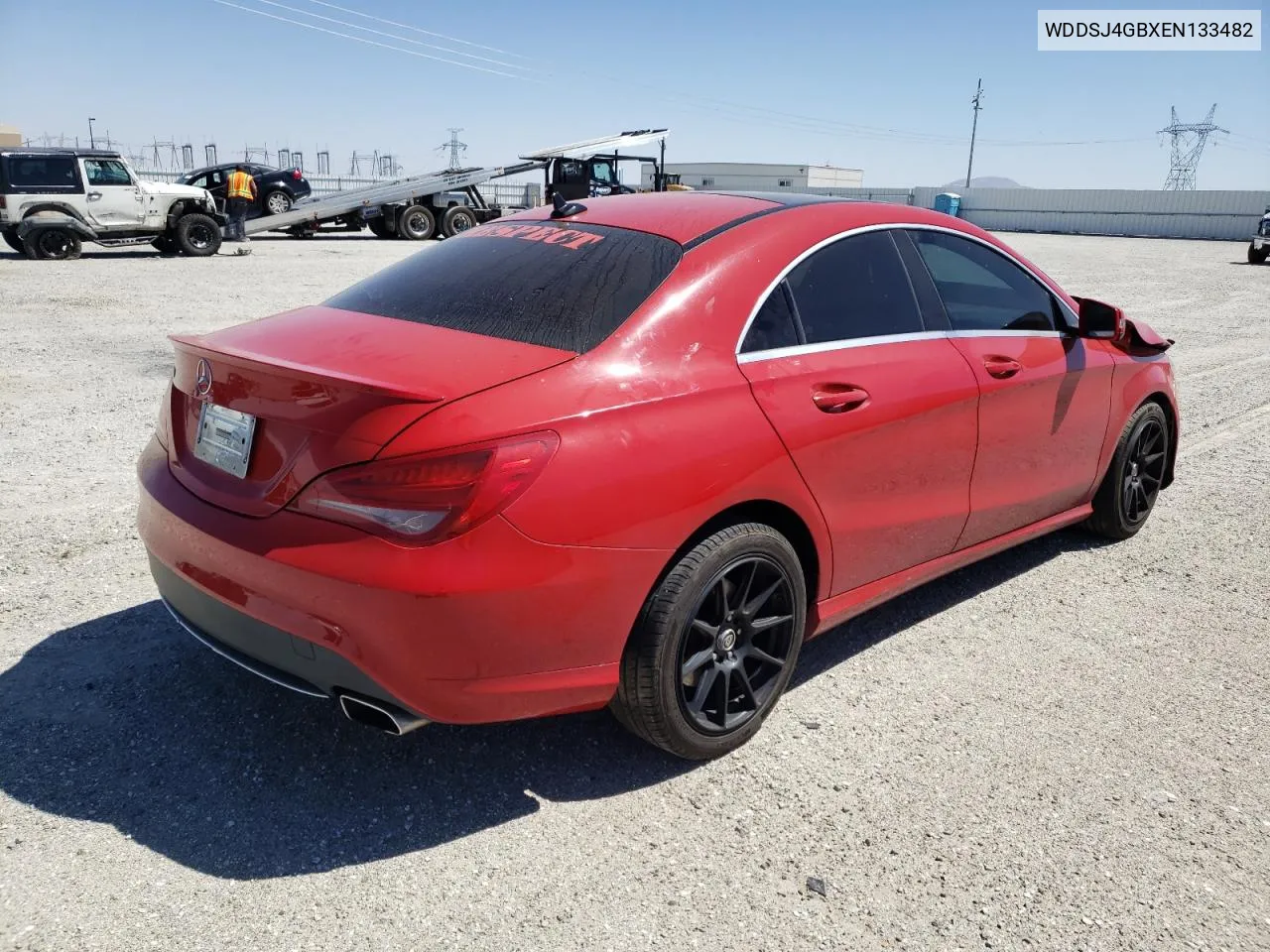 2014 Mercedes-Benz Cla 250 4Matic VIN: WDDSJ4GBXEN133482 Lot: 52891214