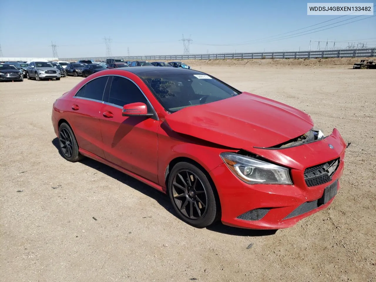 2014 Mercedes-Benz Cla 250 4Matic VIN: WDDSJ4GBXEN133482 Lot: 52891214