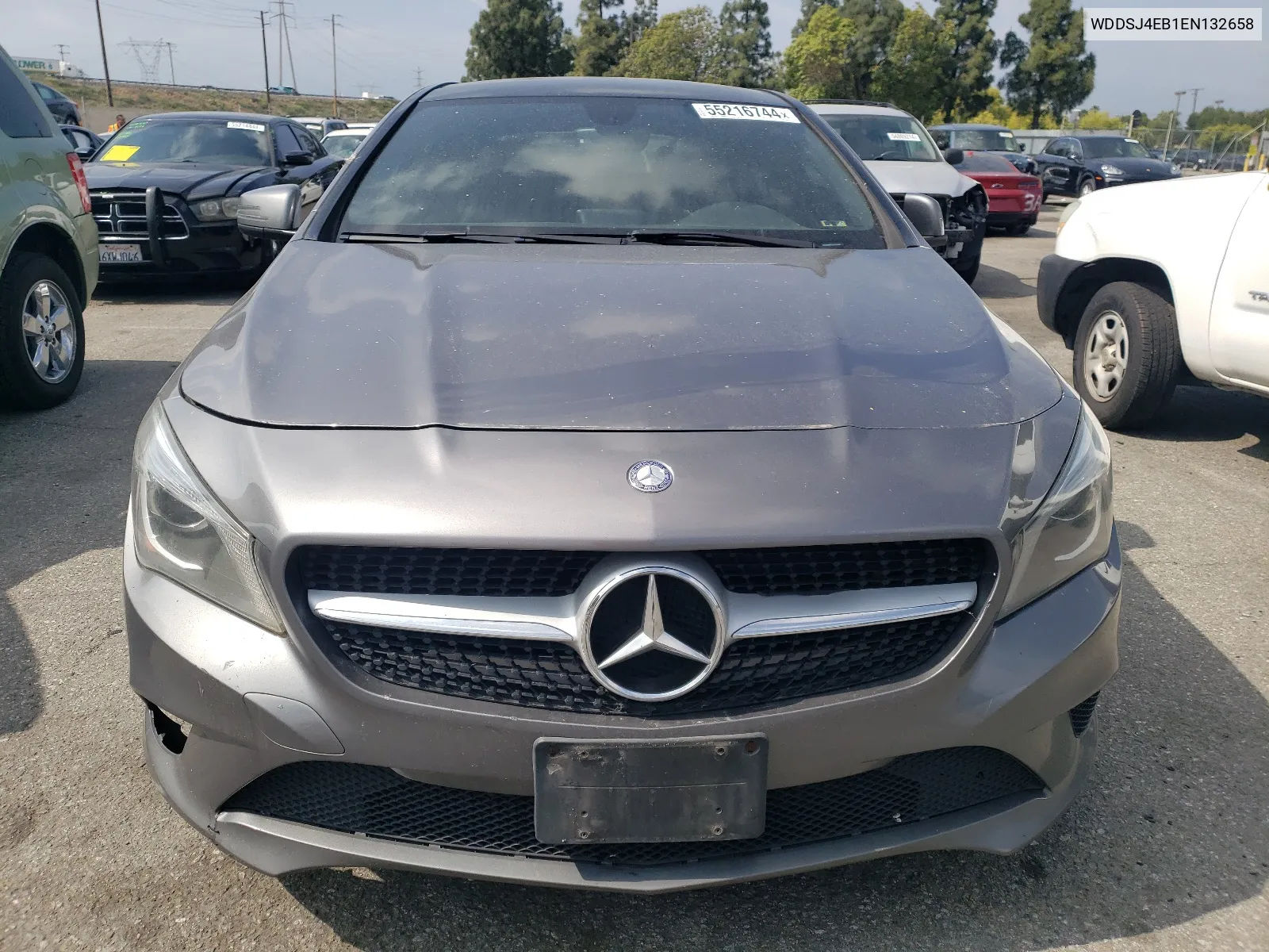 2014 Mercedes-Benz Cla 250 VIN: WDDSJ4EB1EN132658 Lot: 55216744