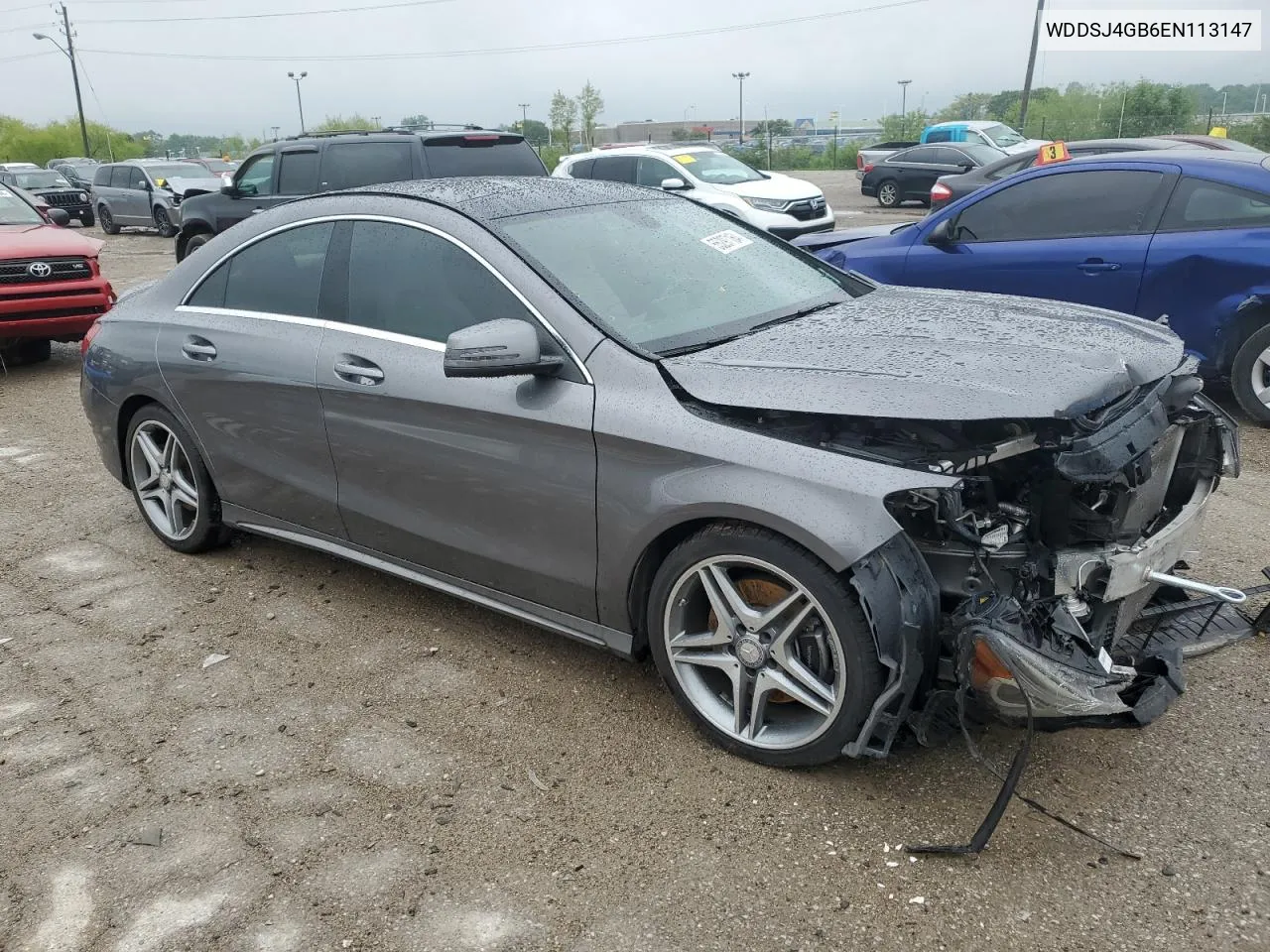 2014 Mercedes-Benz Cla 250 4Matic VIN: WDDSJ4GB6EN113147 Lot: 55297164