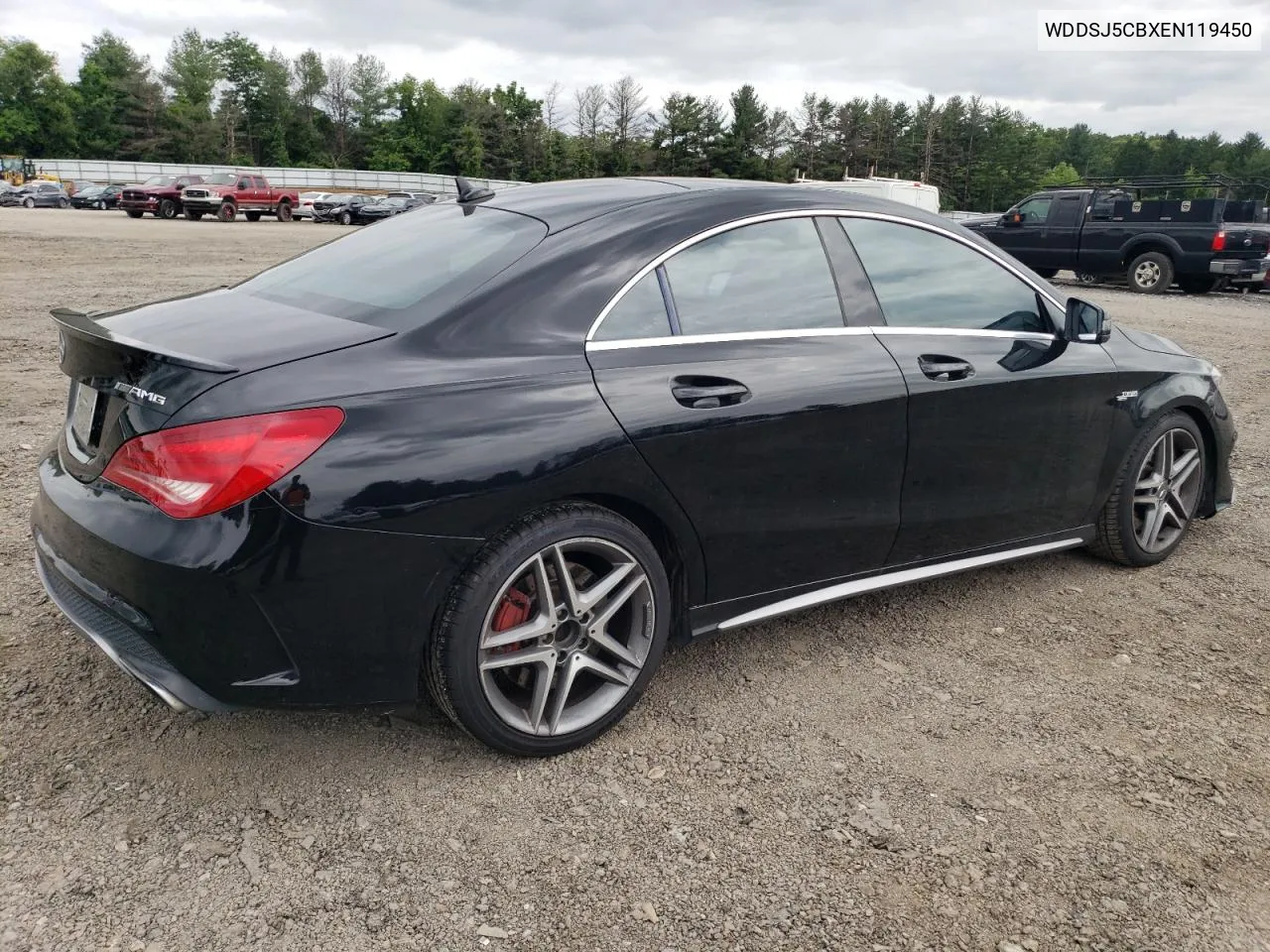 2014 Mercedes-Benz Cla 45 Amg VIN: WDDSJ5CBXEN119450 Lot: 58537294