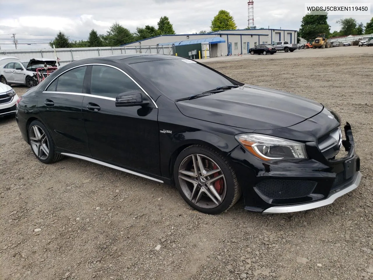 2014 Mercedes-Benz Cla 45 Amg VIN: WDDSJ5CBXEN119450 Lot: 58537294