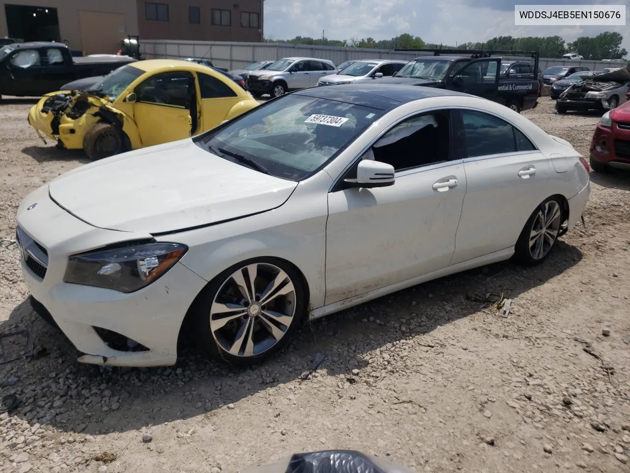 2014 Mercedes-Benz Cla 250 VIN: WDDSJ4EB5EN150676 Lot: 59737304