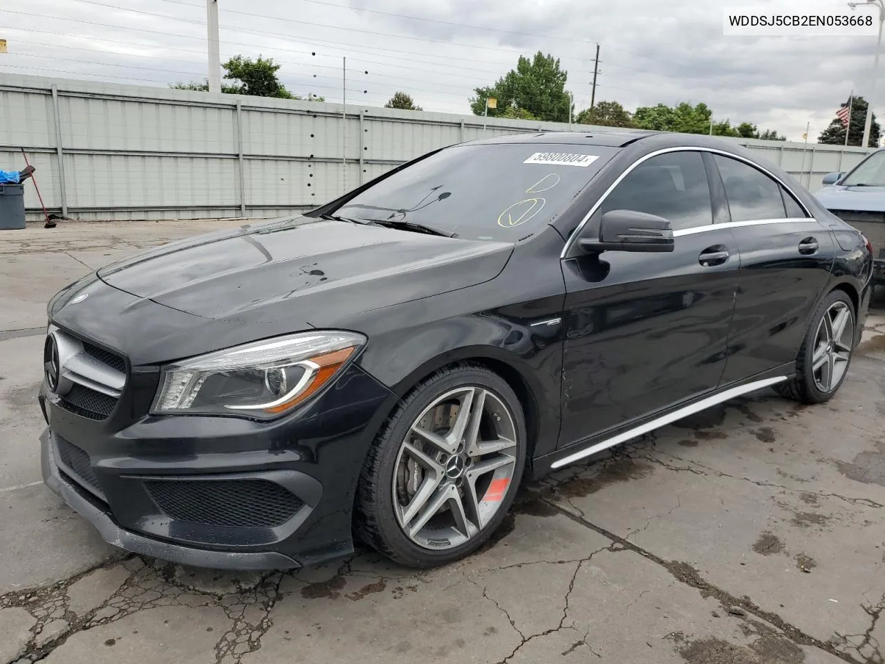 2014 Mercedes-Benz Cla 45 Amg VIN: WDDSJ5CB2EN053668 Lot: 59800804