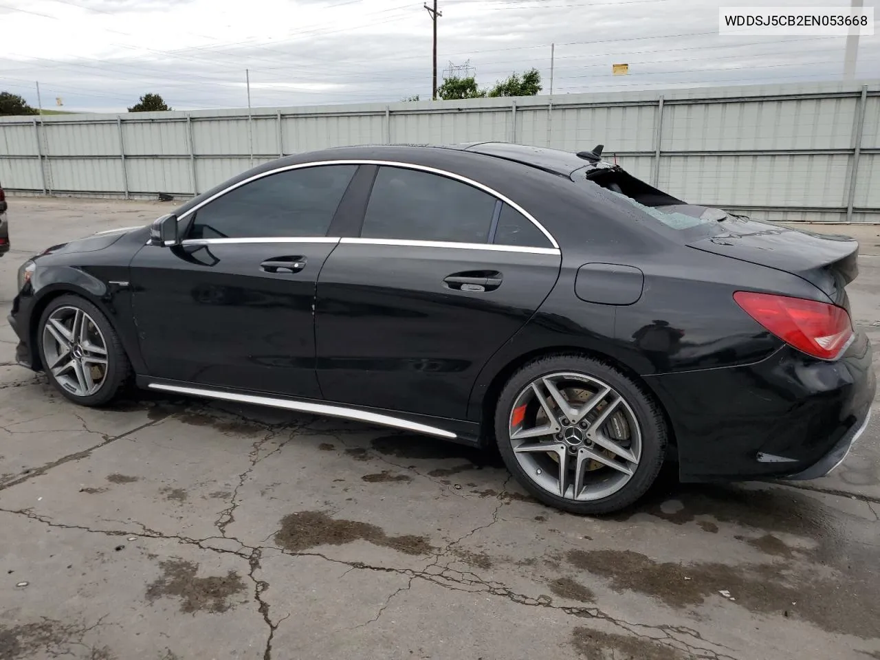 2014 Mercedes-Benz Cla 45 Amg VIN: WDDSJ5CB2EN053668 Lot: 59800804