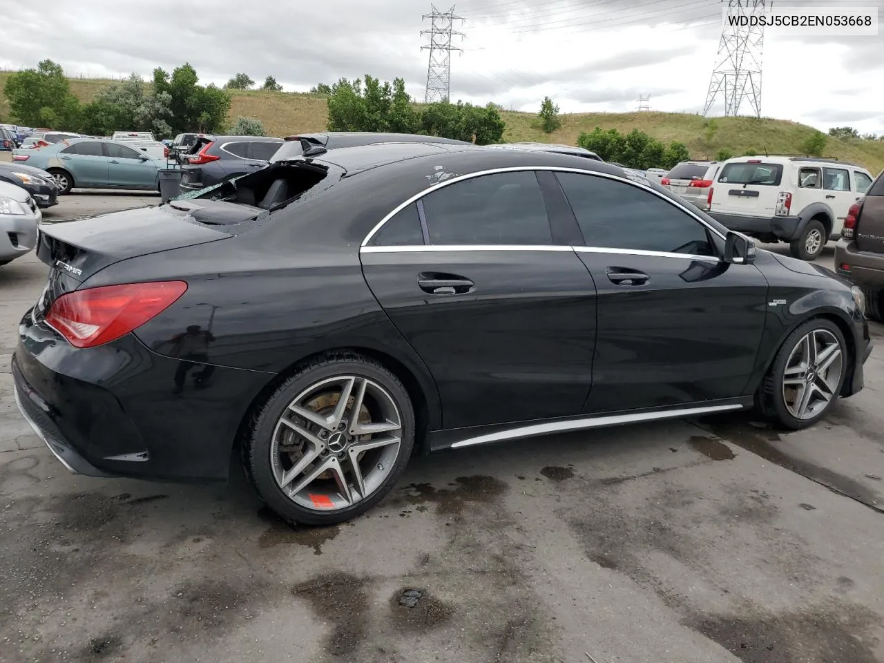 2014 Mercedes-Benz Cla 45 Amg VIN: WDDSJ5CB2EN053668 Lot: 59800804