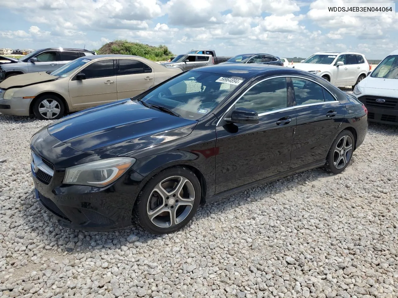 2014 Mercedes-Benz Cla 250 VIN: WDDSJ4EB3EN044064 Lot: 59964894