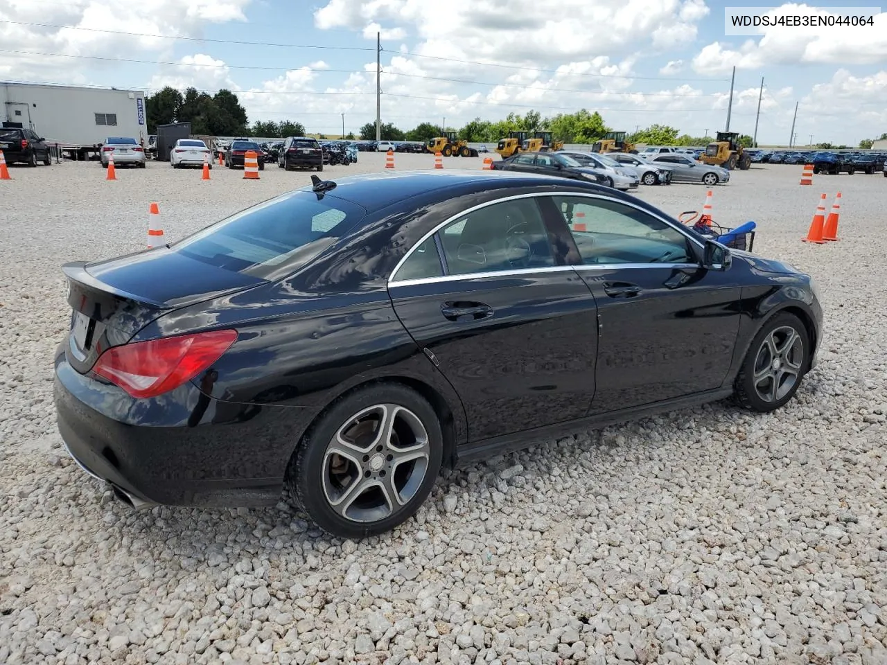 2014 Mercedes-Benz Cla 250 VIN: WDDSJ4EB3EN044064 Lot: 59964894