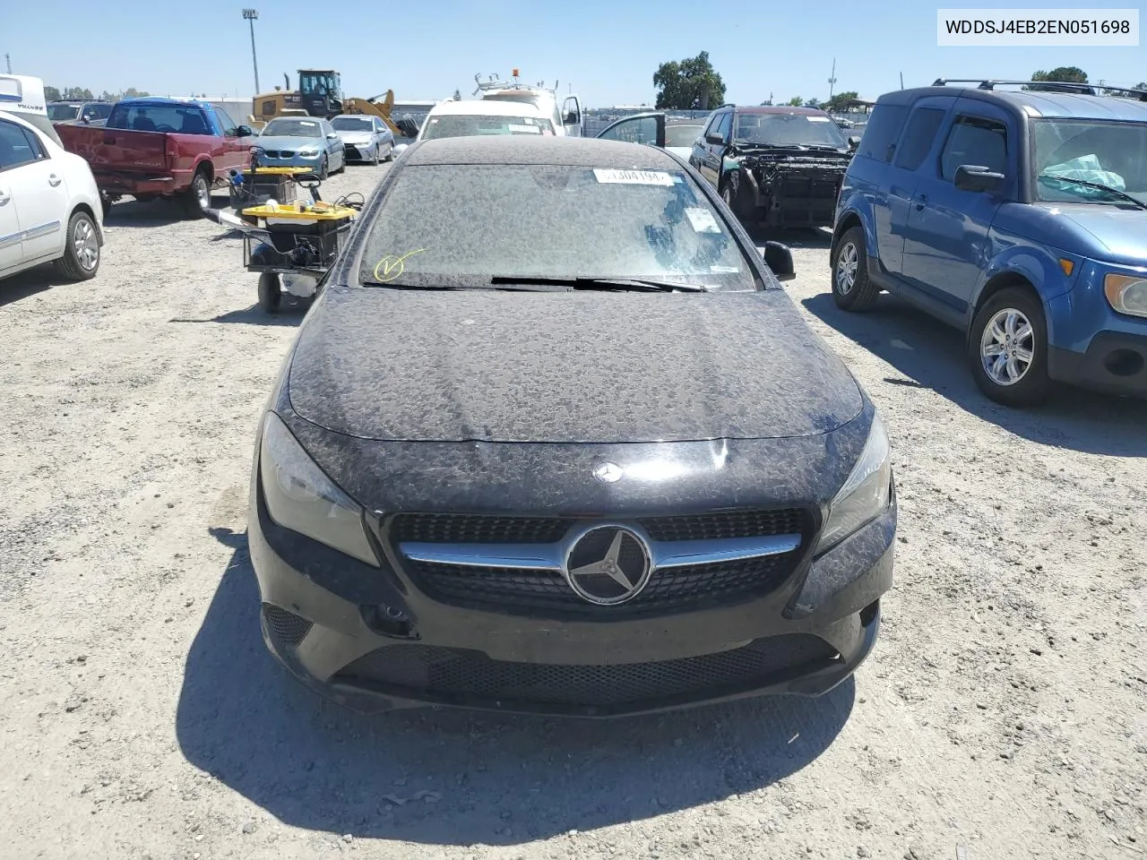 2014 Mercedes-Benz Cla 250 VIN: WDDSJ4EB2EN051698 Lot: 61304194