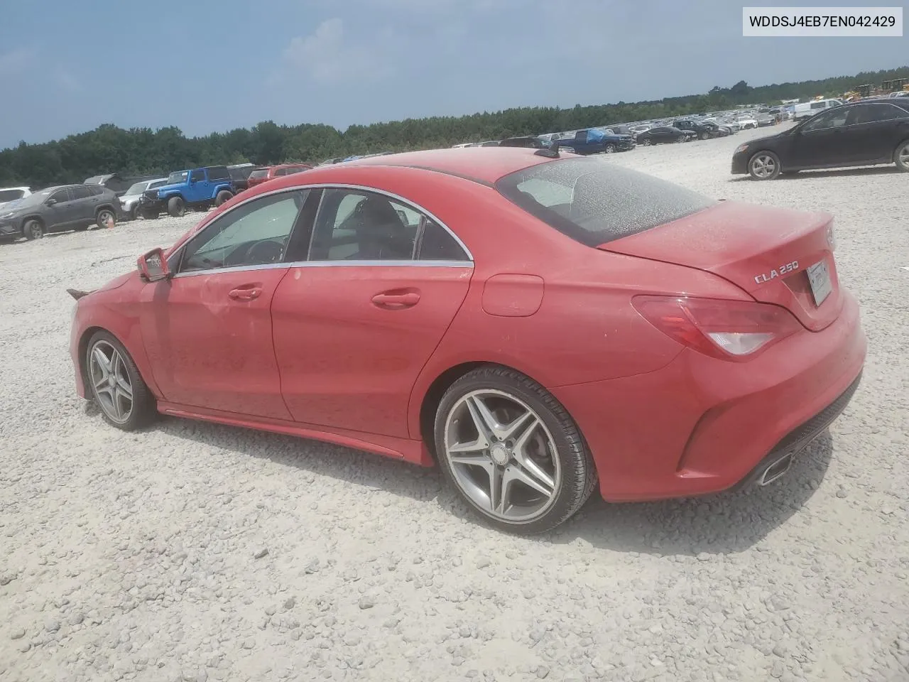 2014 Mercedes-Benz Cla 250 VIN: WDDSJ4EB7EN042429 Lot: 61502434