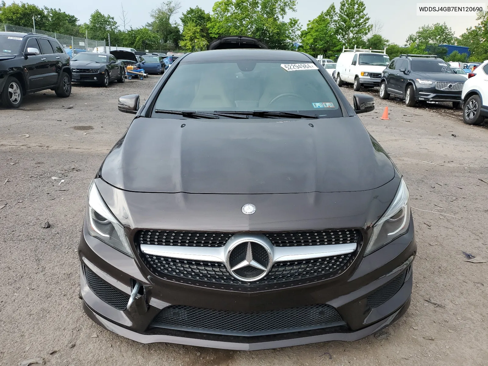 2014 Mercedes-Benz Cla 250 4Matic VIN: WDDSJ4GB7EN120690 Lot: 62294984