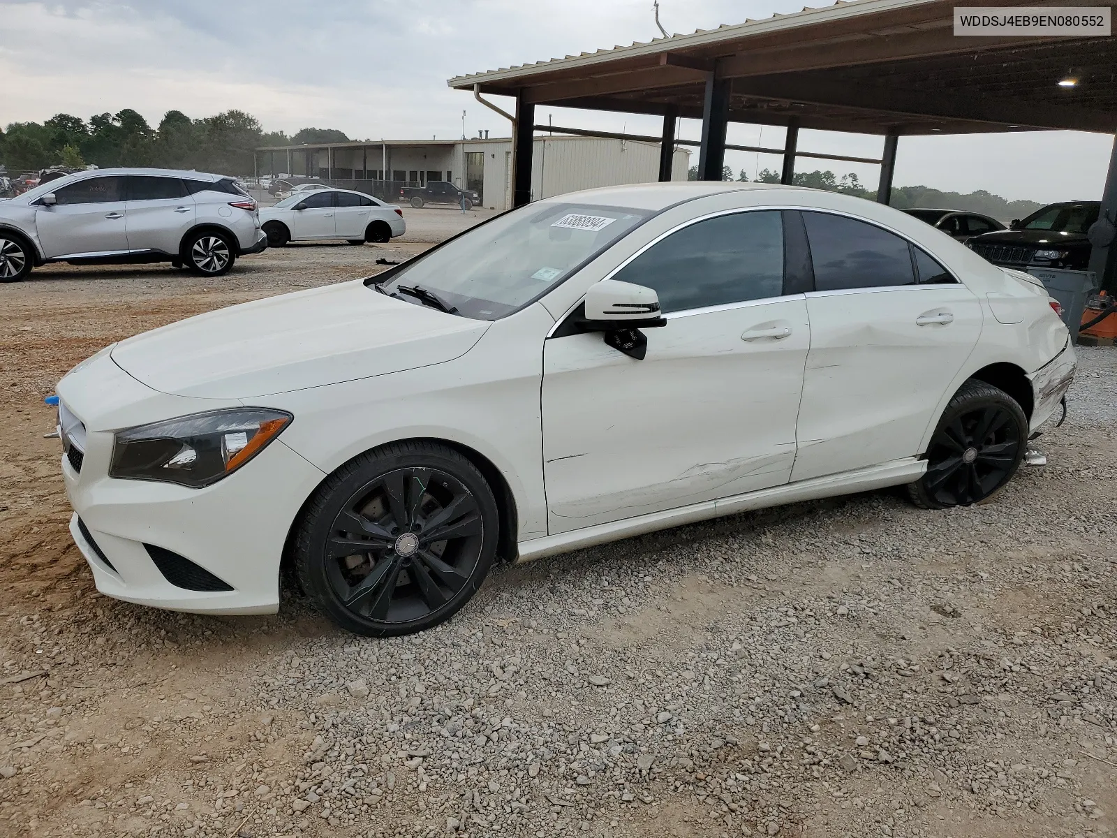 2014 Mercedes-Benz Cla 250 VIN: WDDSJ4EB9EN080552 Lot: 63868894