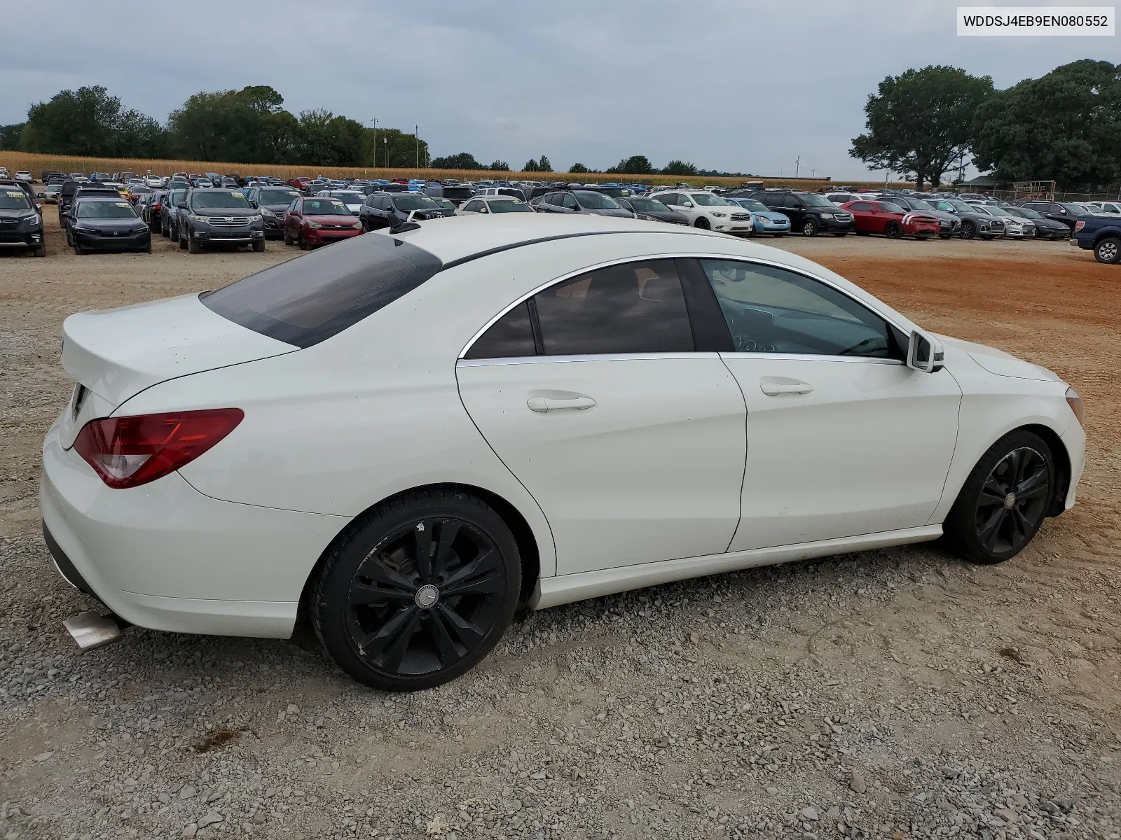 2014 Mercedes-Benz Cla 250 VIN: WDDSJ4EB9EN080552 Lot: 63868894