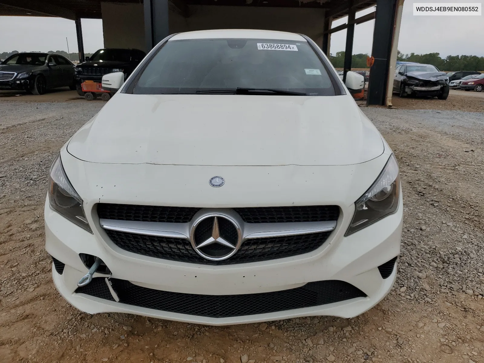 2014 Mercedes-Benz Cla 250 VIN: WDDSJ4EB9EN080552 Lot: 63868894