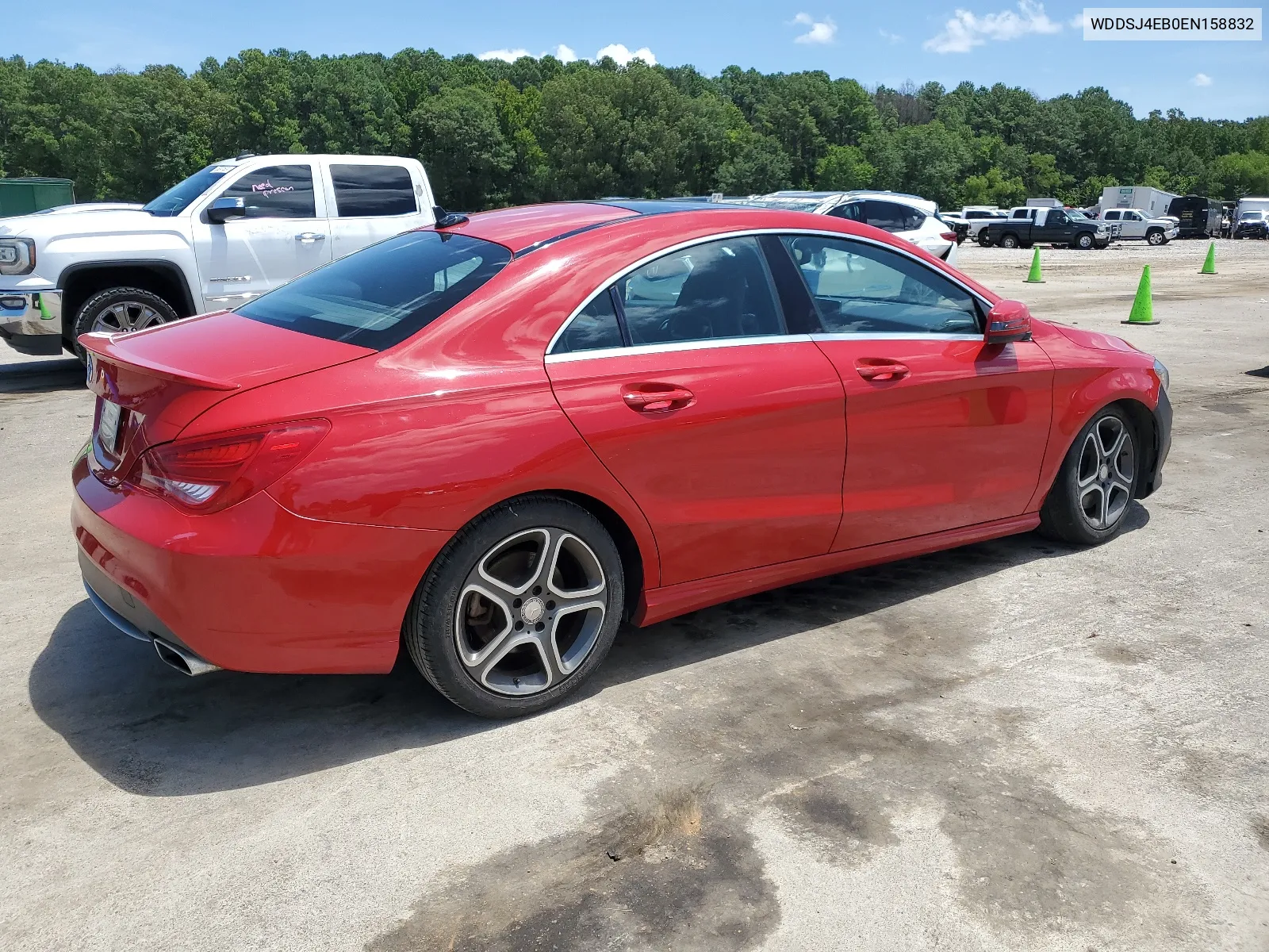 2014 Mercedes-Benz Cla 250 VIN: WDDSJ4EB0EN158832 Lot: 64508664