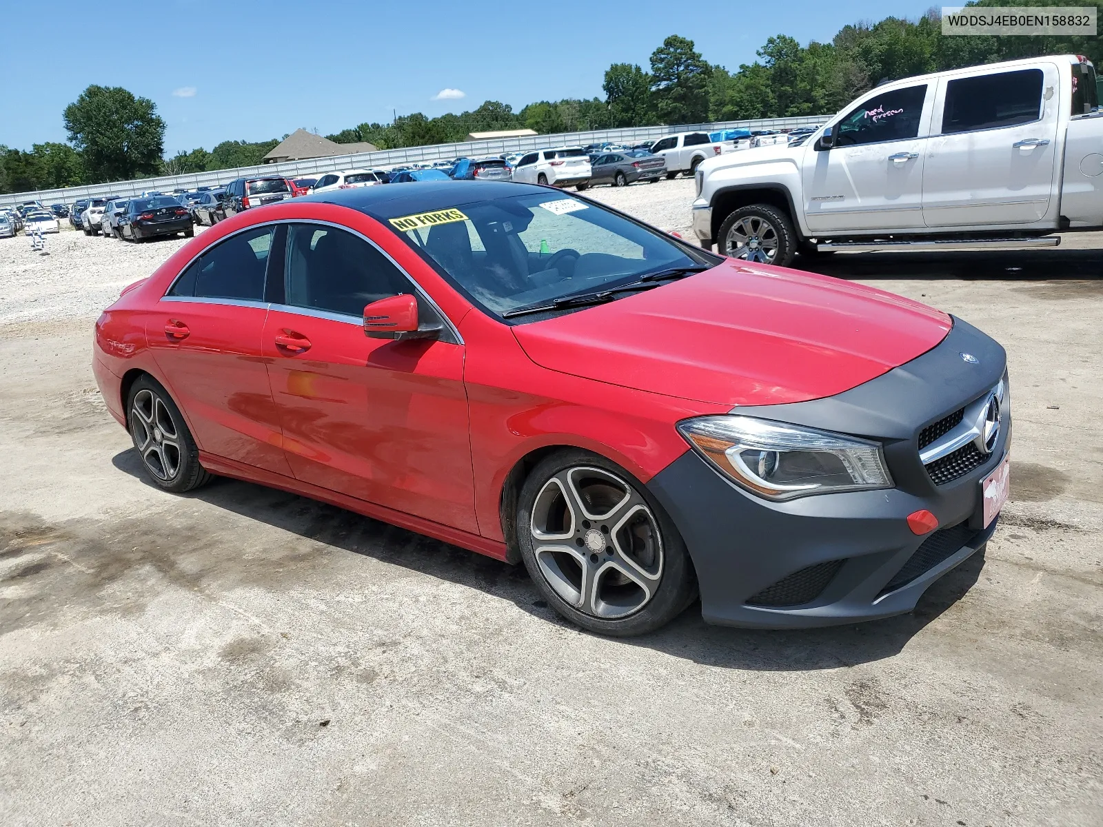 2014 Mercedes-Benz Cla 250 VIN: WDDSJ4EB0EN158832 Lot: 64508664