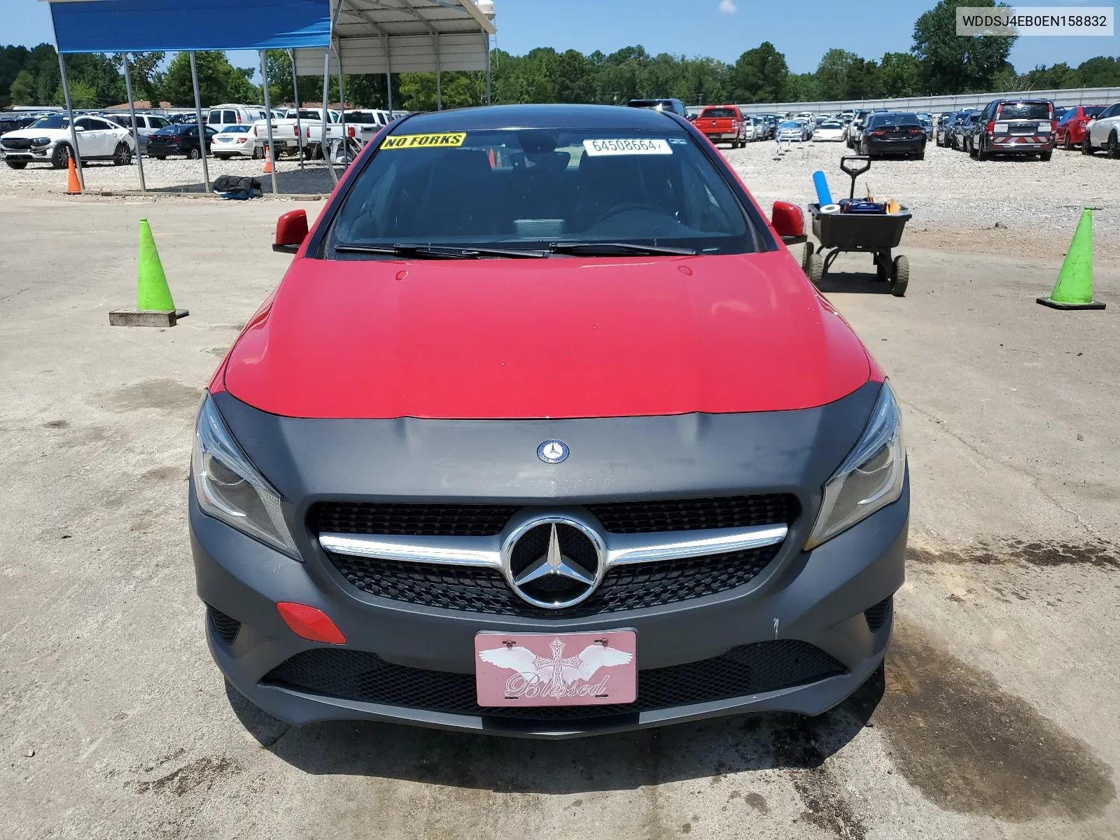 2014 Mercedes-Benz Cla 250 VIN: WDDSJ4EB0EN158832 Lot: 64508664