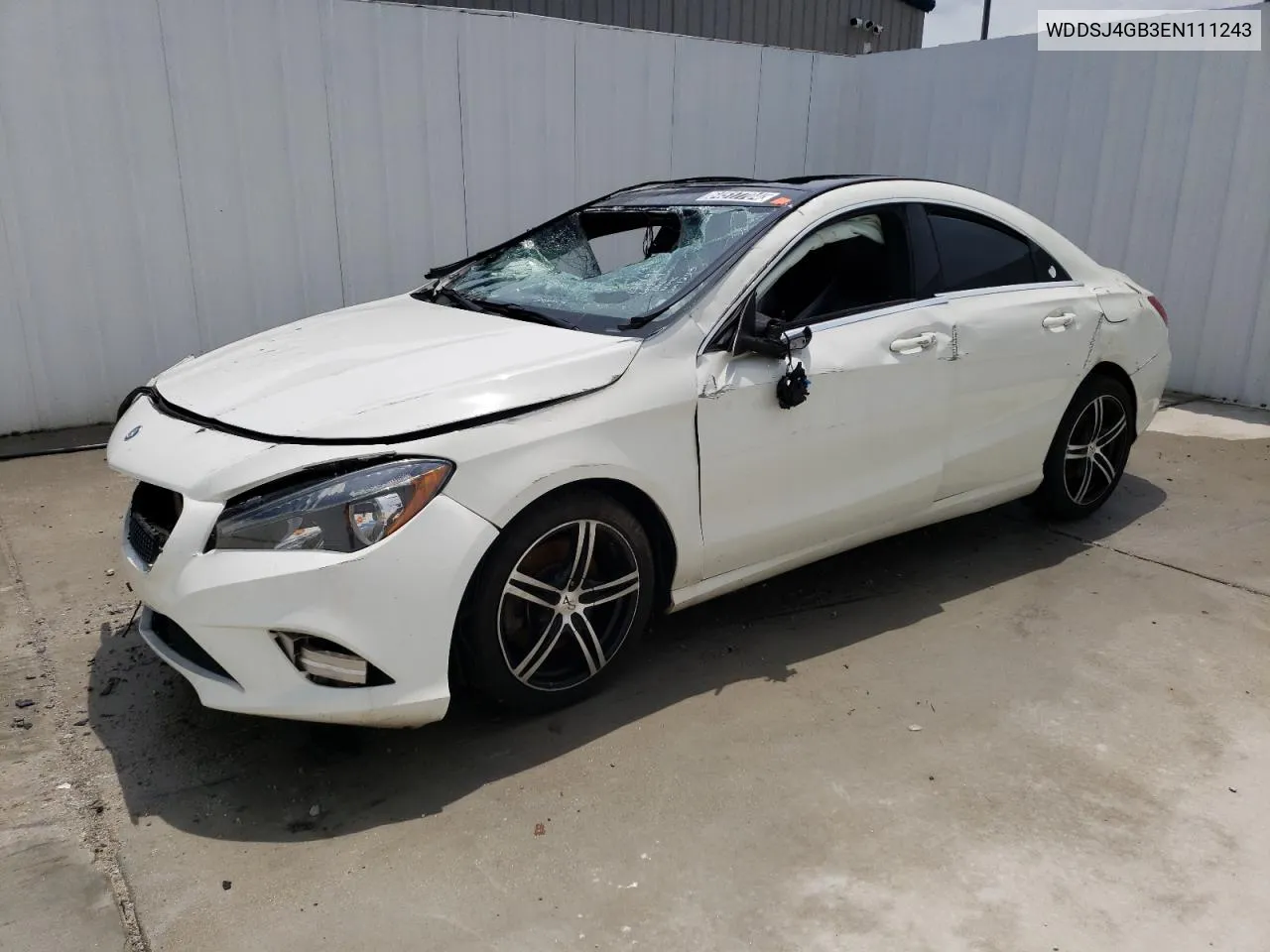 2014 Mercedes-Benz Cla 250 4Matic VIN: WDDSJ4GB3EN111243 Lot: 64517704