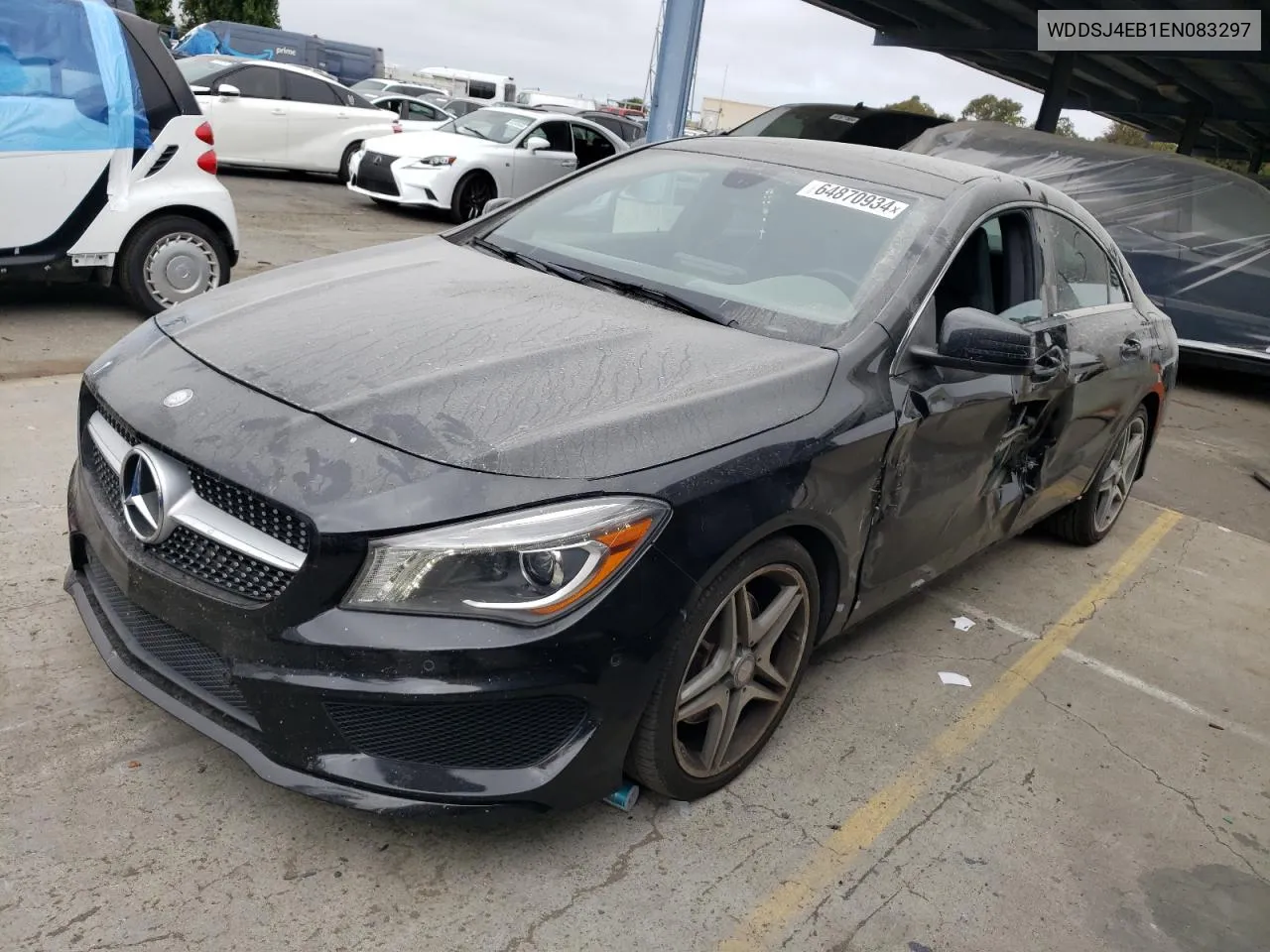 2014 Mercedes-Benz Cla 250 VIN: WDDSJ4EB1EN083297 Lot: 64870934