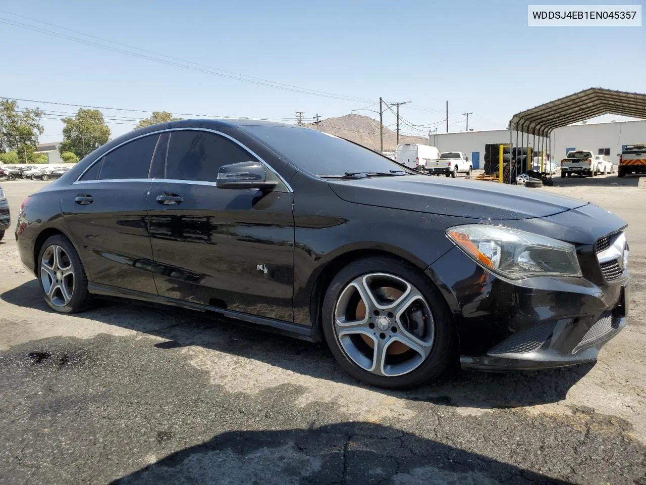 2014 Mercedes-Benz Cla 250 VIN: WDDSJ4EB1EN045357 Lot: 65002014