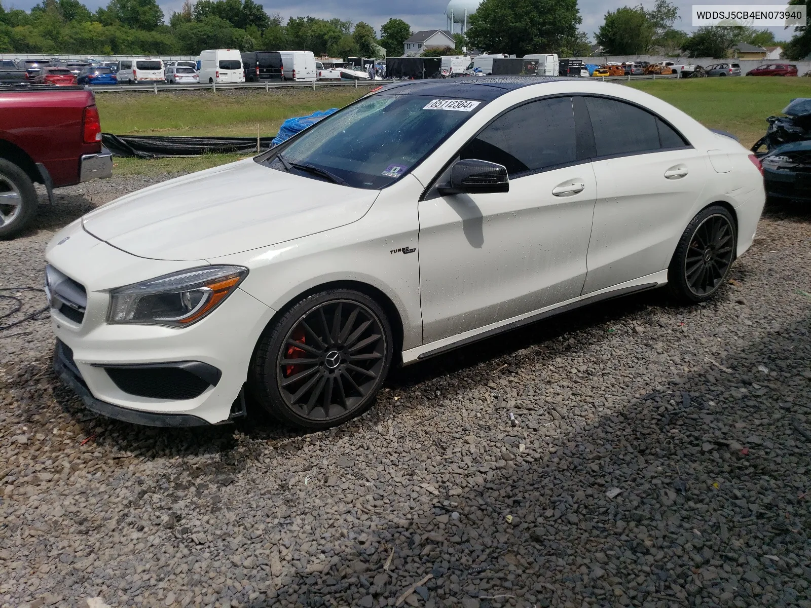 2014 Mercedes-Benz Cla 45 Amg VIN: WDDSJ5CB4EN073940 Lot: 65112364