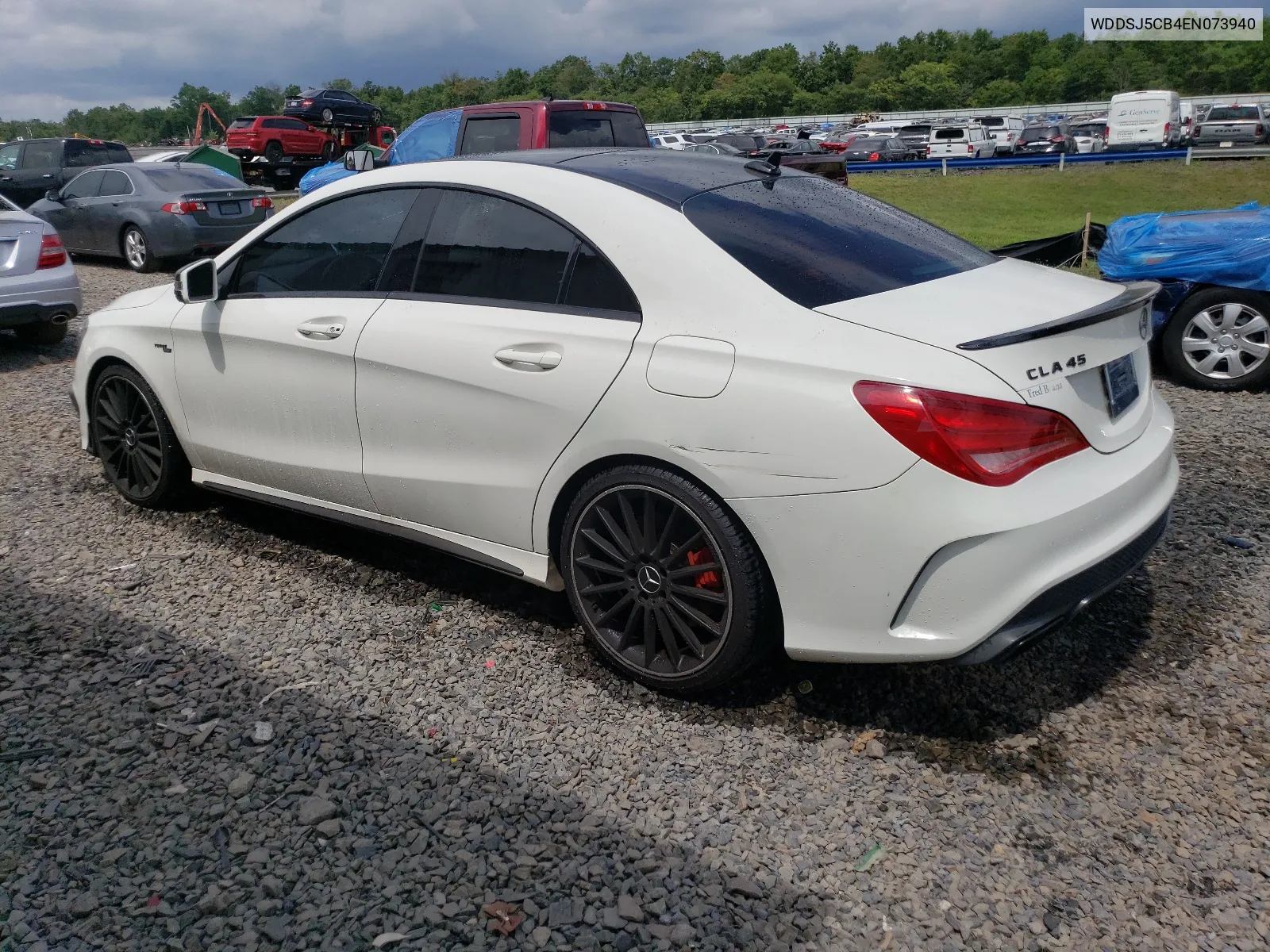 2014 Mercedes-Benz Cla 45 Amg VIN: WDDSJ5CB4EN073940 Lot: 65112364