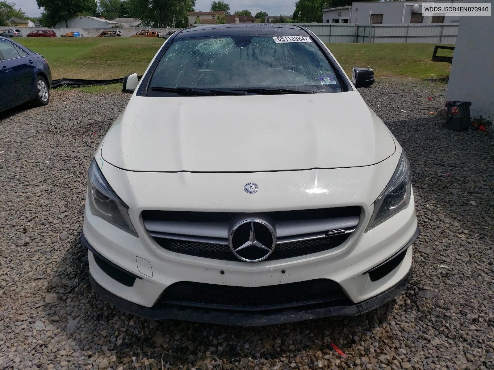 2014 Mercedes-Benz Cla 45 Amg VIN: WDDSJ5CB4EN073940 Lot: 65112364