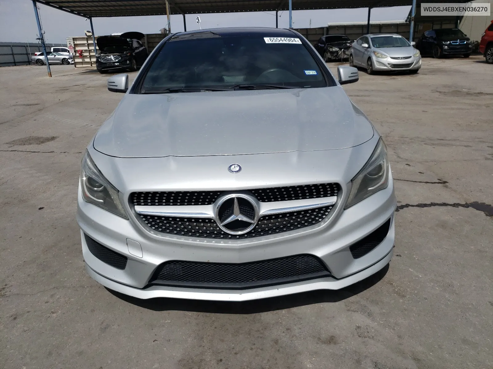 2014 Mercedes-Benz Cla 250 VIN: WDDSJ4EBXEN036270 Lot: 65544904