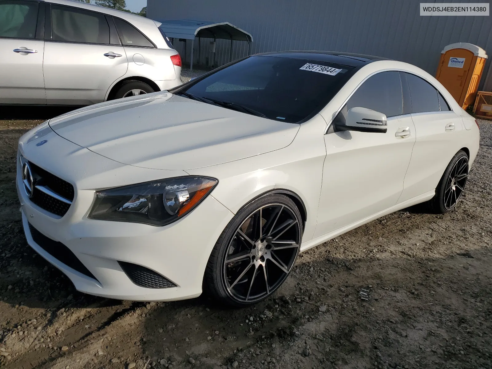 2014 Mercedes-Benz Cla 250 VIN: WDDSJ4EB2EN114380 Lot: 65779844