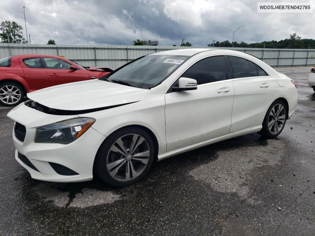 2014 Mercedes-Benz Cla 250 VIN: WDDSJ4EB7EN042785 Lot: 66662734