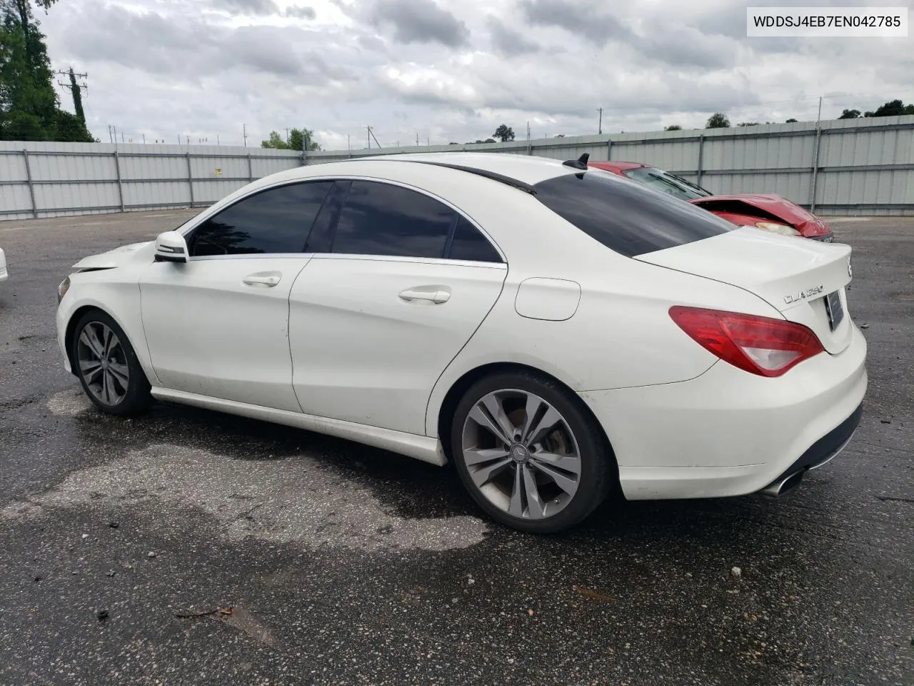 2014 Mercedes-Benz Cla 250 VIN: WDDSJ4EB7EN042785 Lot: 66662734