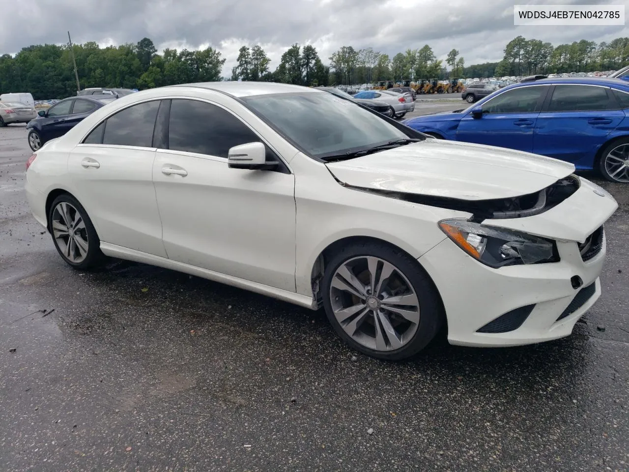 2014 Mercedes-Benz Cla 250 VIN: WDDSJ4EB7EN042785 Lot: 66662734