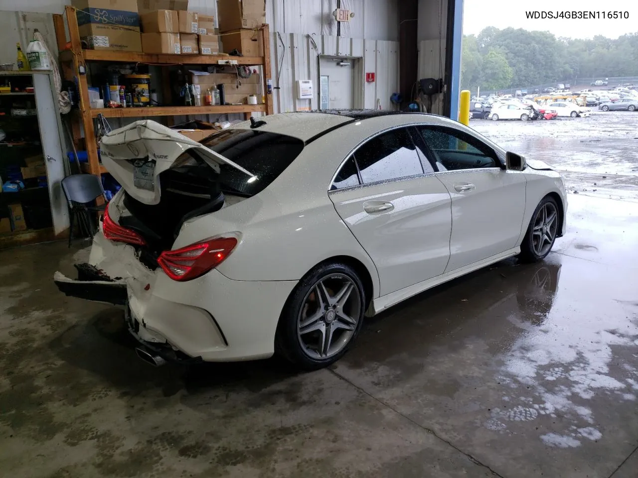 2014 Mercedes-Benz Cla 250 4Matic VIN: WDDSJ4GB3EN116510 Lot: 66757224